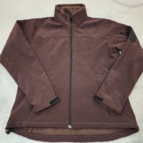 Black Diamond women's Brown soft shell jacket L - Picture 1 of 7
